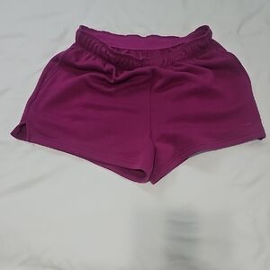 PINK Victoria's Secret Purple Athletic Shorts Lightweight Elastic Waist
